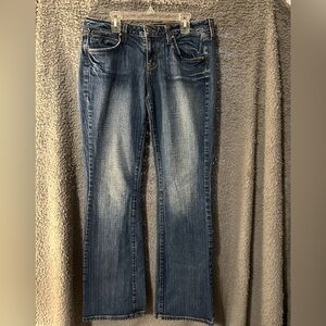 Stylish Hint Jeans in Indigo Boot Cut Jeans for Women